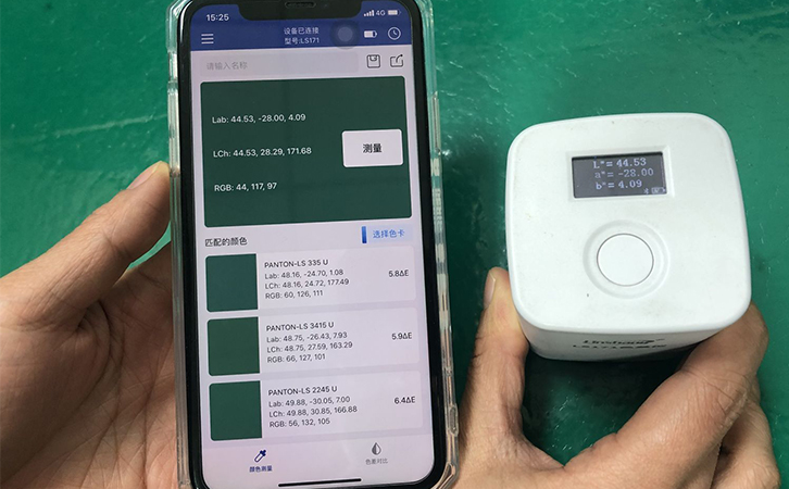 色差儀LS171測量油漆色差
